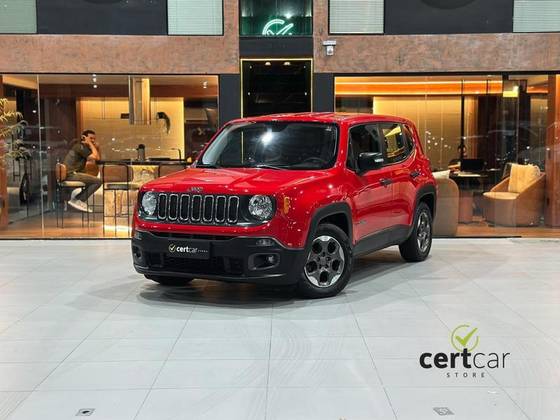 JEEP RENEGADE 1.8 16V FLEX SPORT 4P AUTOMÁTICO JEEP RENEGADE 1.8 16V FLEX SPORT 4P AUTOMÁTICO